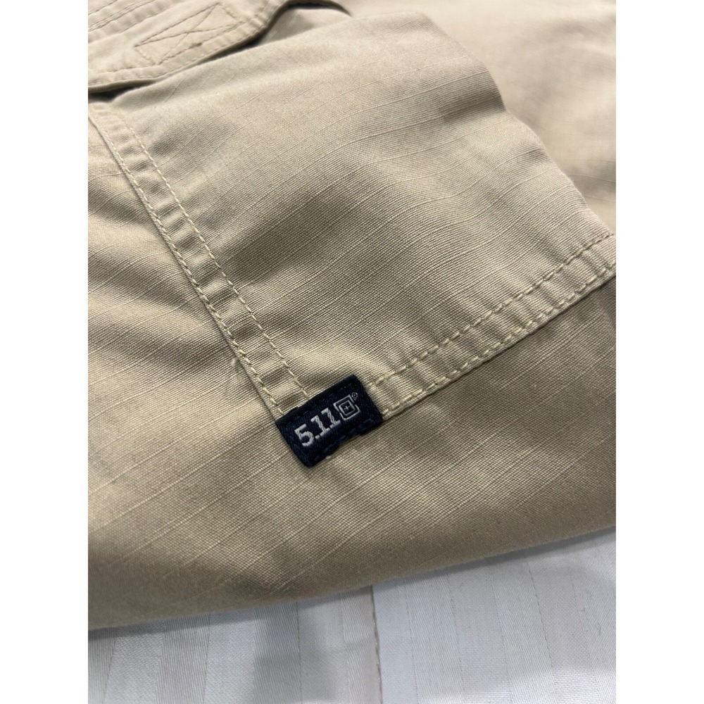 5.11 Tactical Cargo Pants Relaxed Fit Outdoor Work Hiking Khaki 38x32(455) - Picture 6 of 6